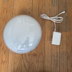 Philips HF3520 Wake-Up Light Sunrise Simulation Alarm Clock FM Radio White LED